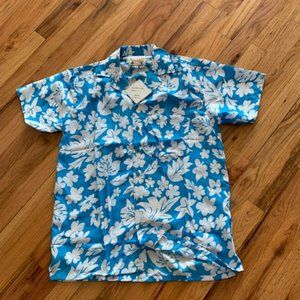 waikiki men's short sleeve shirt size s nwt